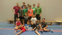 Trainingsgruppe-strene des sports danke